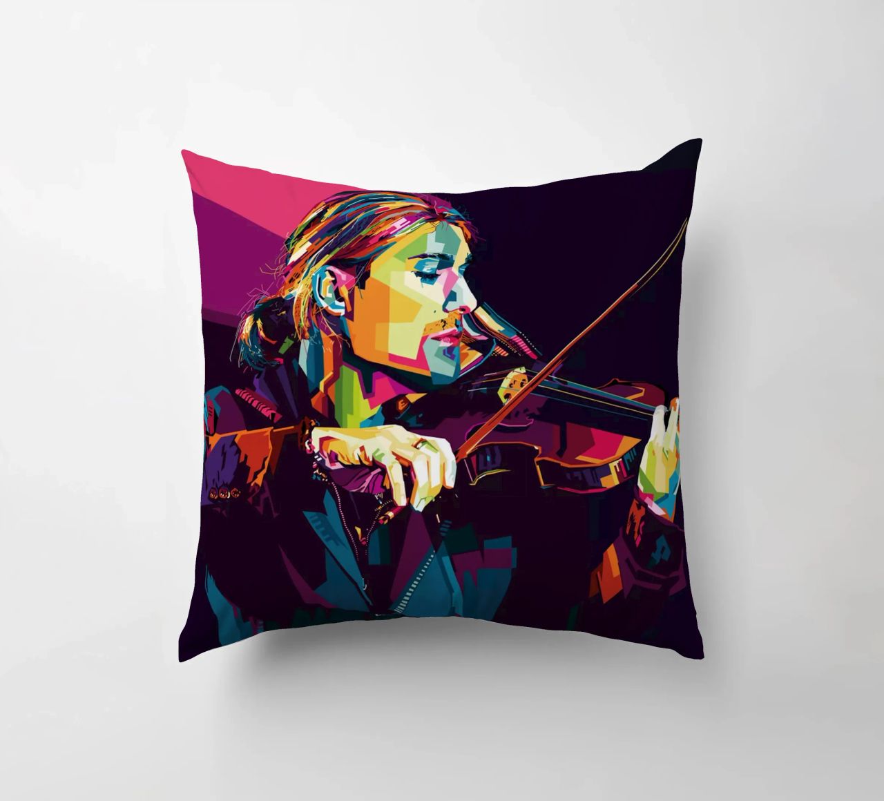 Violinist Style WPAP cuscino da SW Artwork