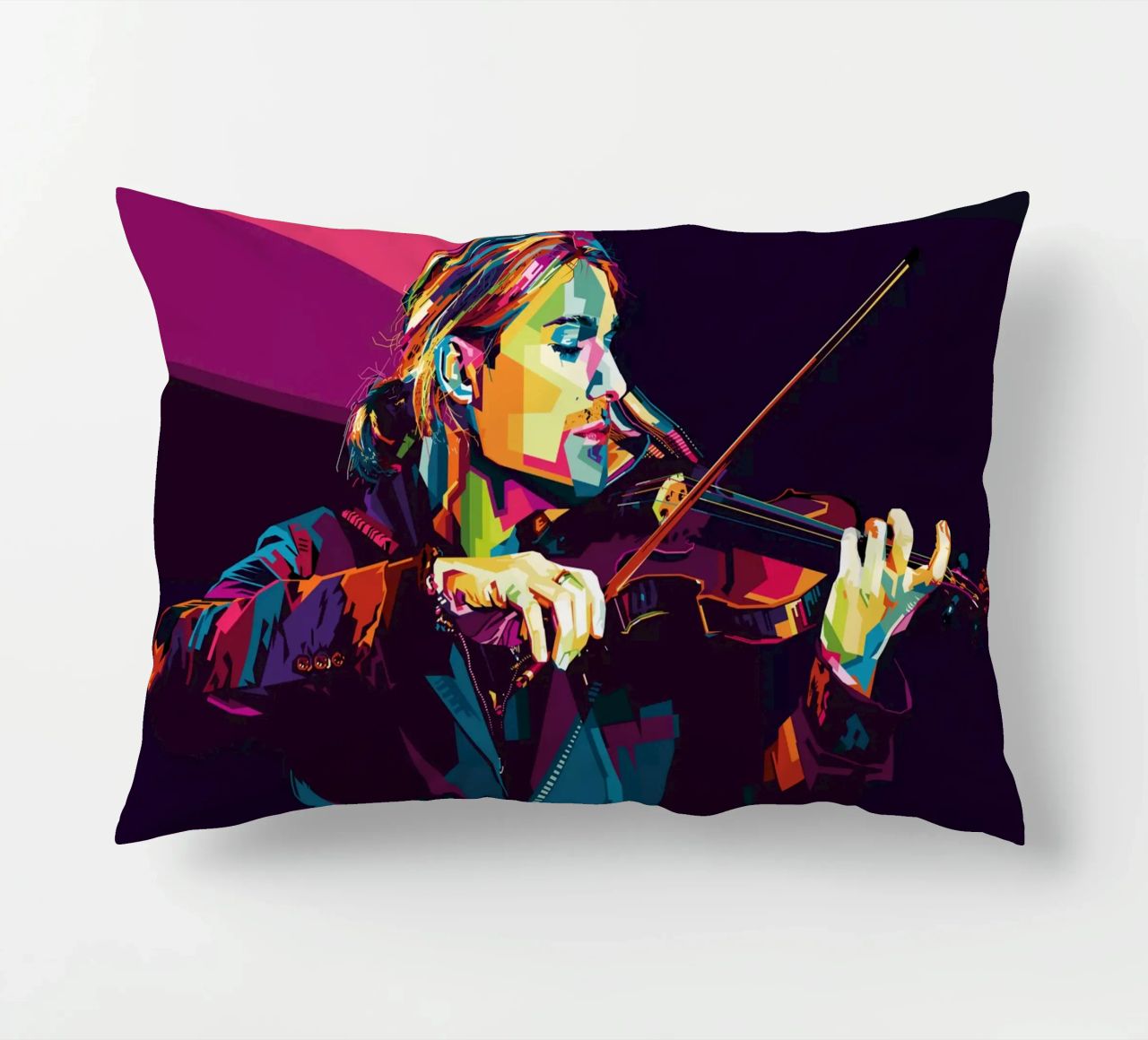Violinist Style WPAP cuscino da SW Artwork