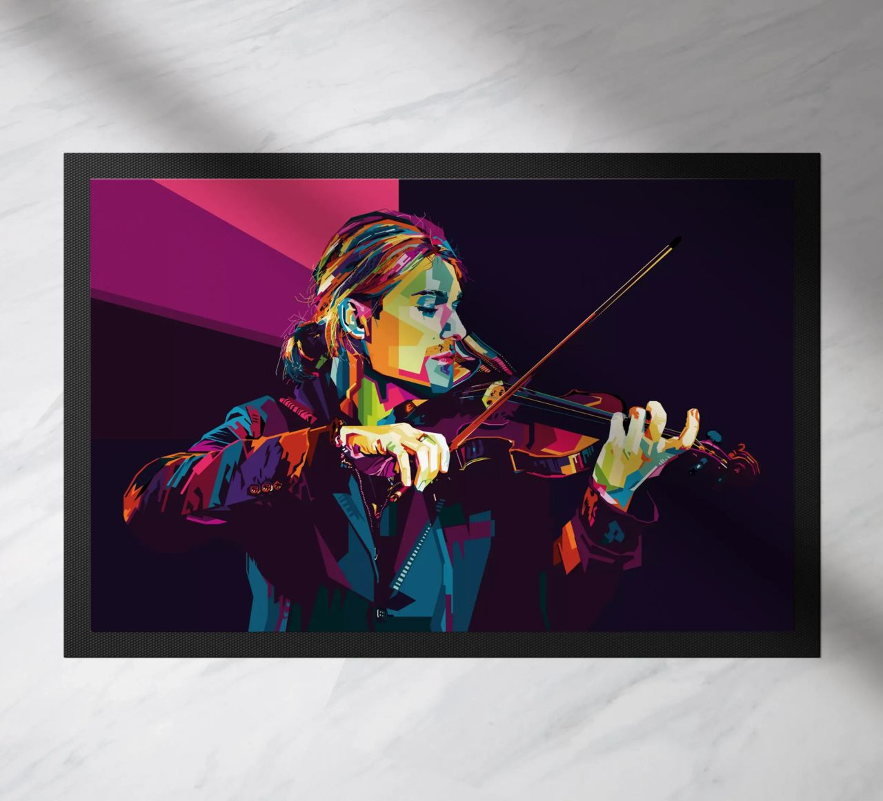 Violinist Style WPAP zerbino da SW Artwork