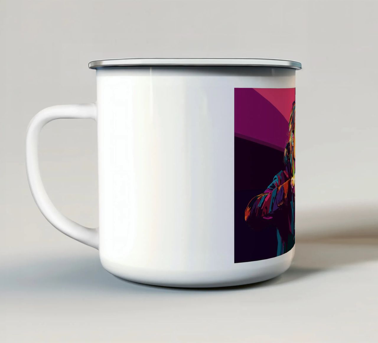 Violinist Style WPAP tazza in smalto da SW Artwork