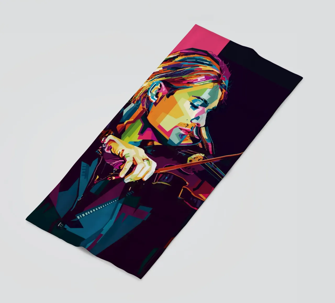 Violinist Style WPAP telo mare da SW Artwork
