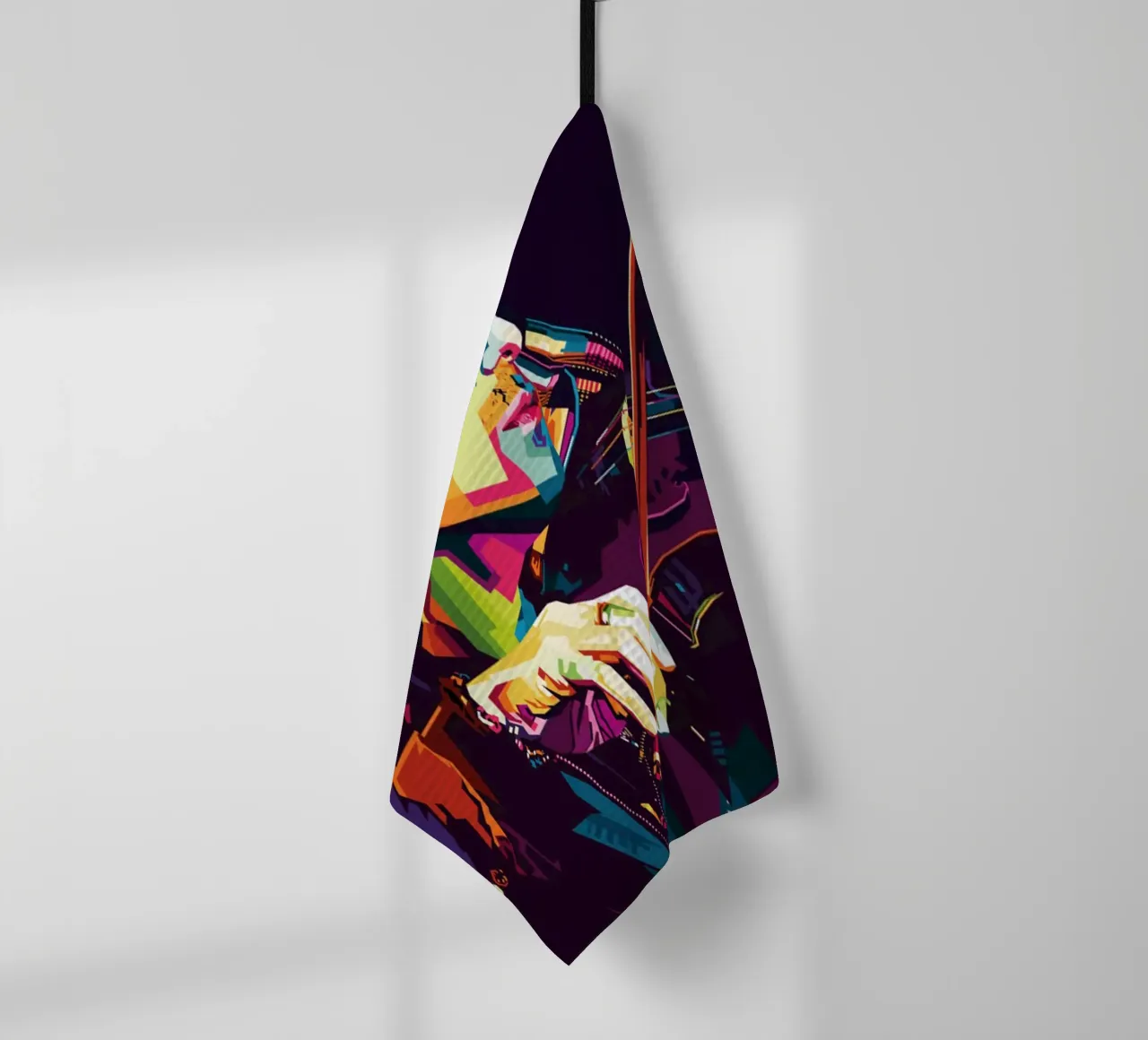 Violinist Style WPAP torchon de SW Artwork