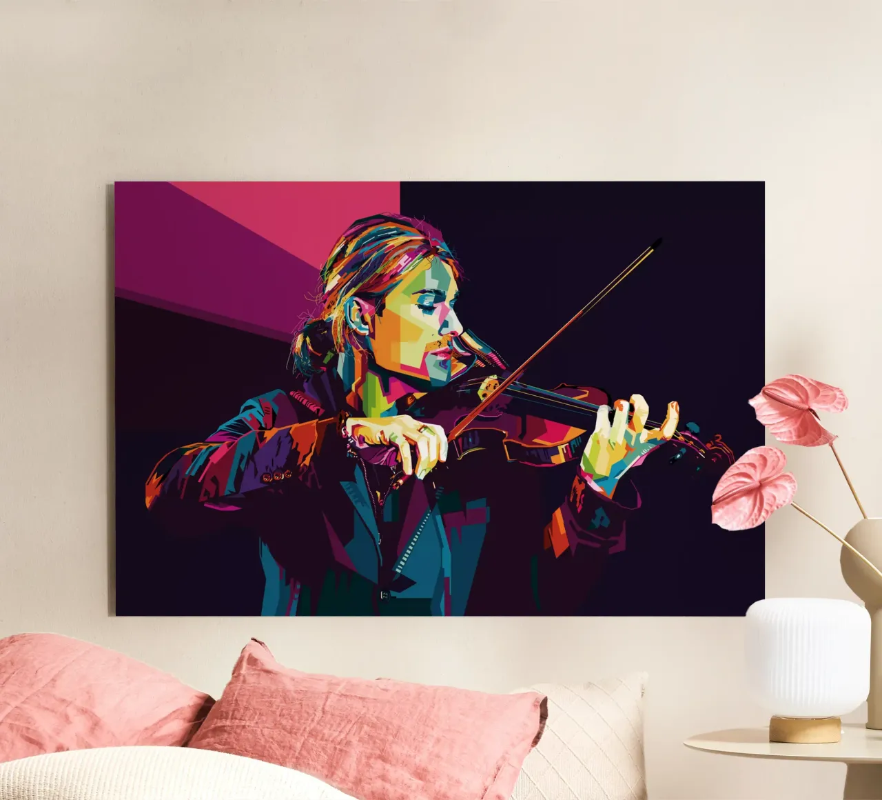 Violinist Style WPAP pannello forex da SW Artwork