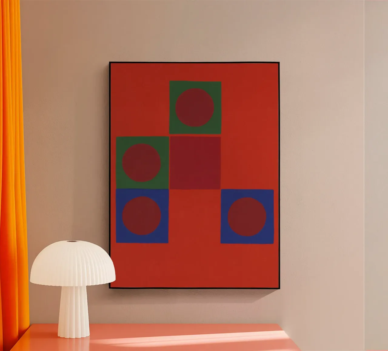 abstract squares plexiglass da artshop