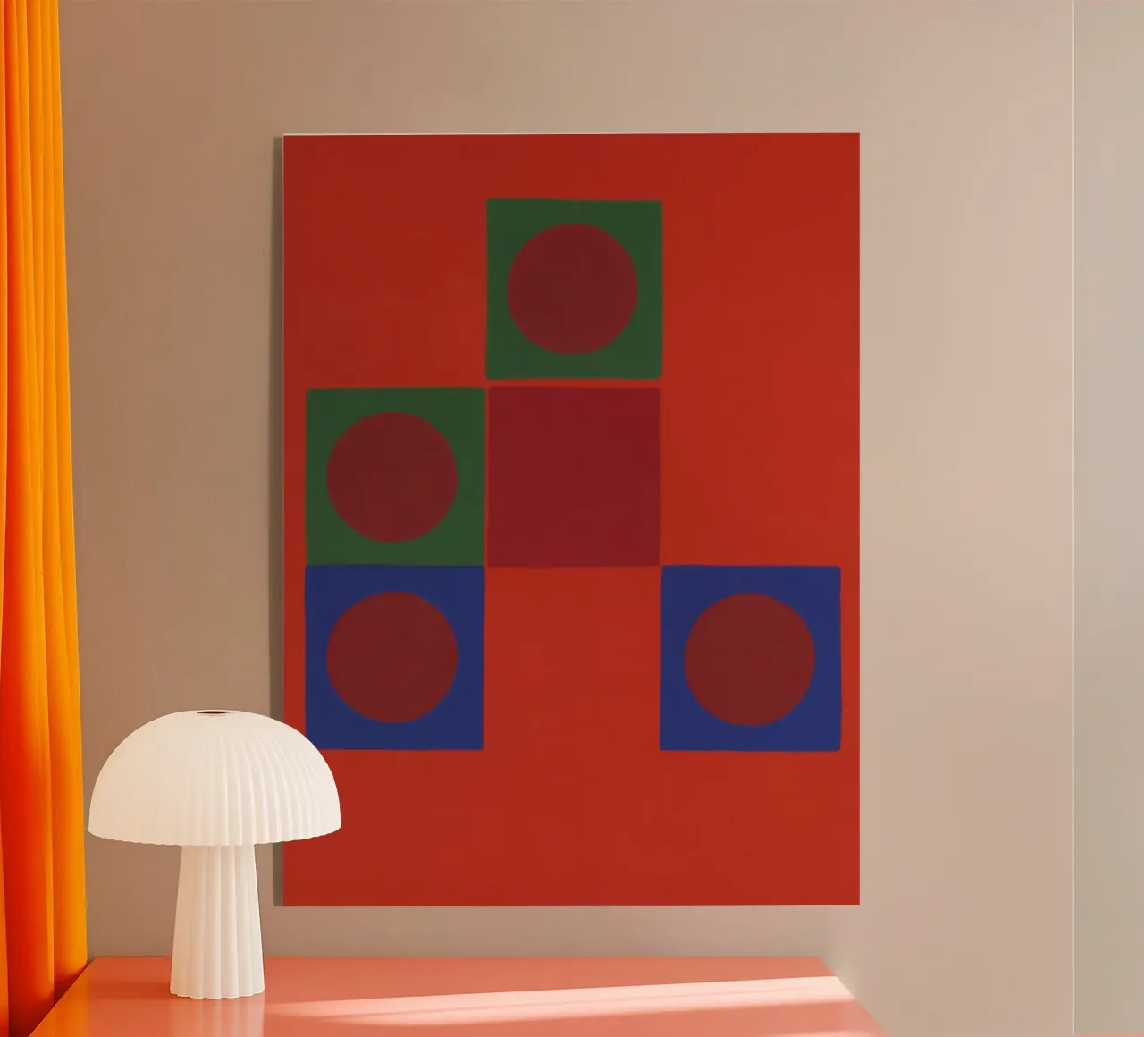 abstract squares plexiglass da artshop