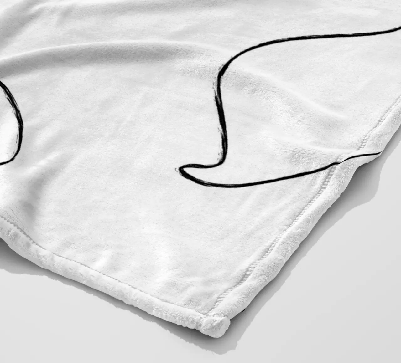 Floral fleece blanket by Studio B