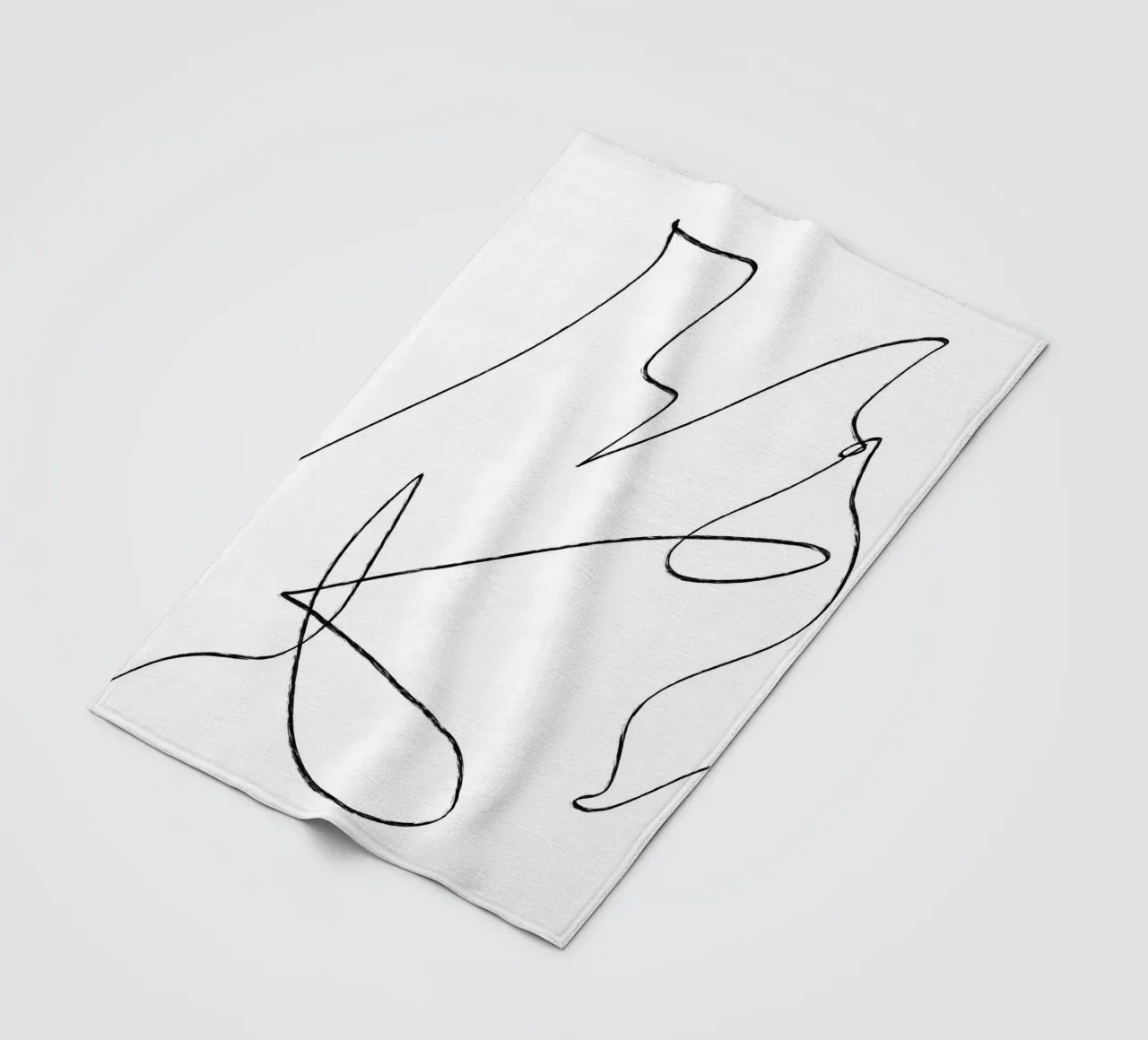 Floral fleece blanket by Studio B