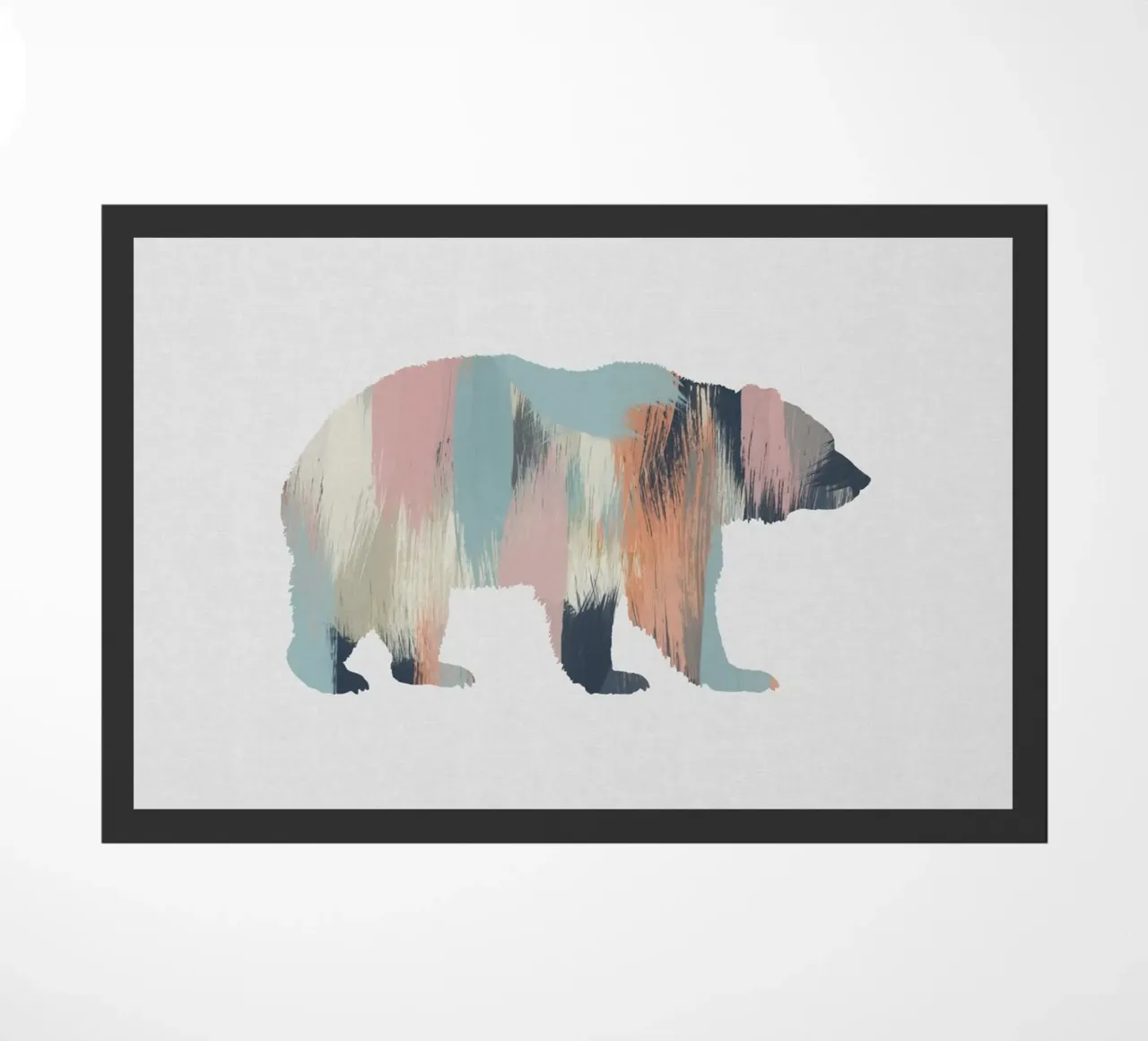 Orso pastello zerbino da Orara Studio