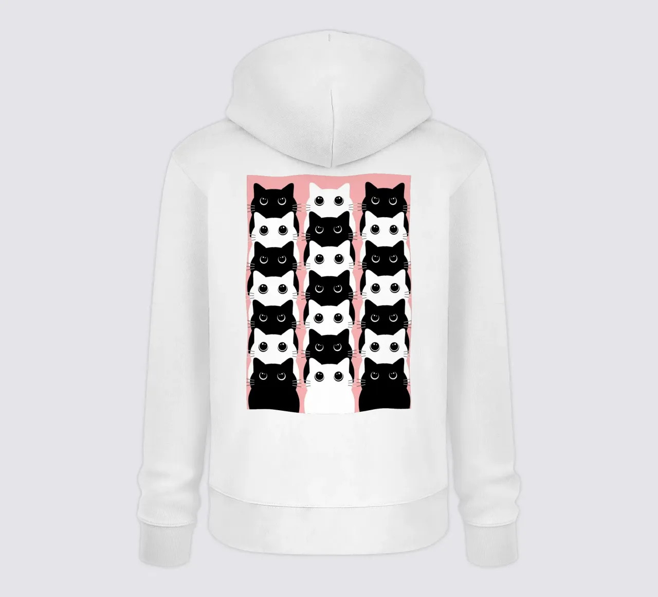 So many retro cats felpa con cappuccio da BAINAI HOME