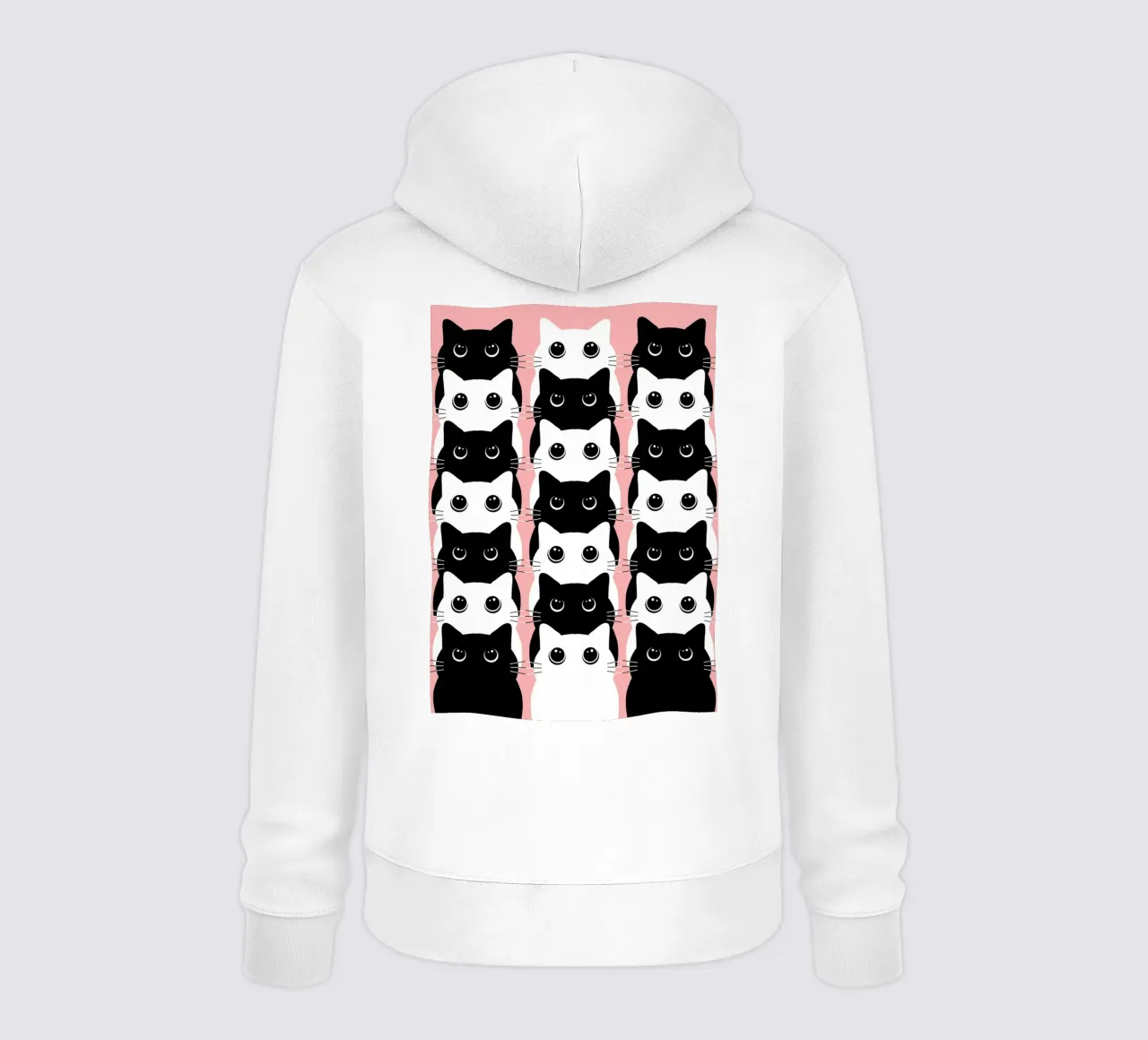 So many retro cats felpa con cappuccio da BAINAI HOME