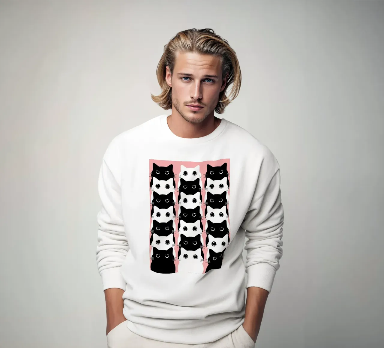 So many retro cats felpa da BAINAI HOME