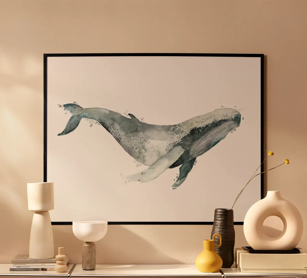 Blauwal poster da mantika studio