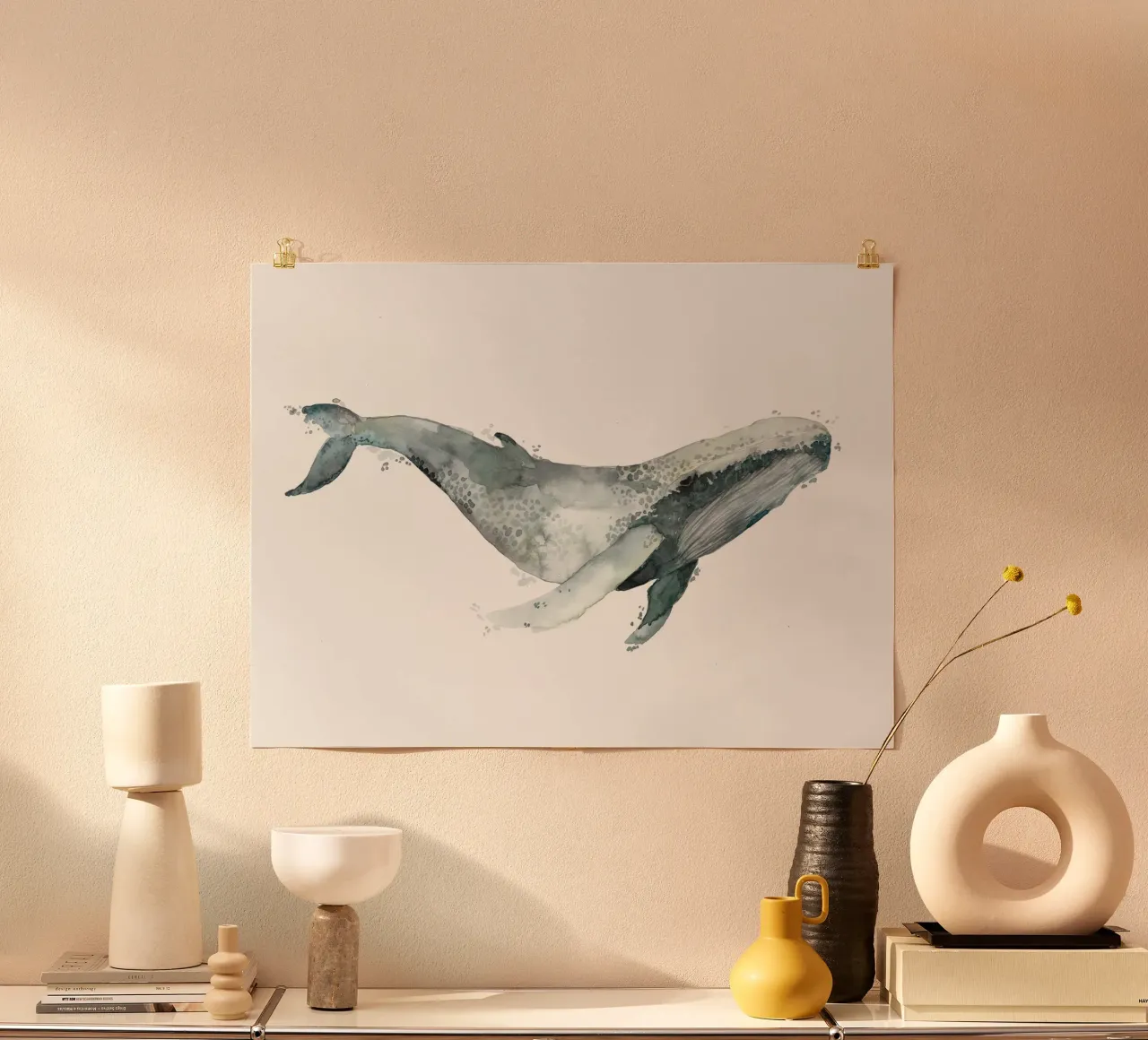 Blauwal poster da mantika studio