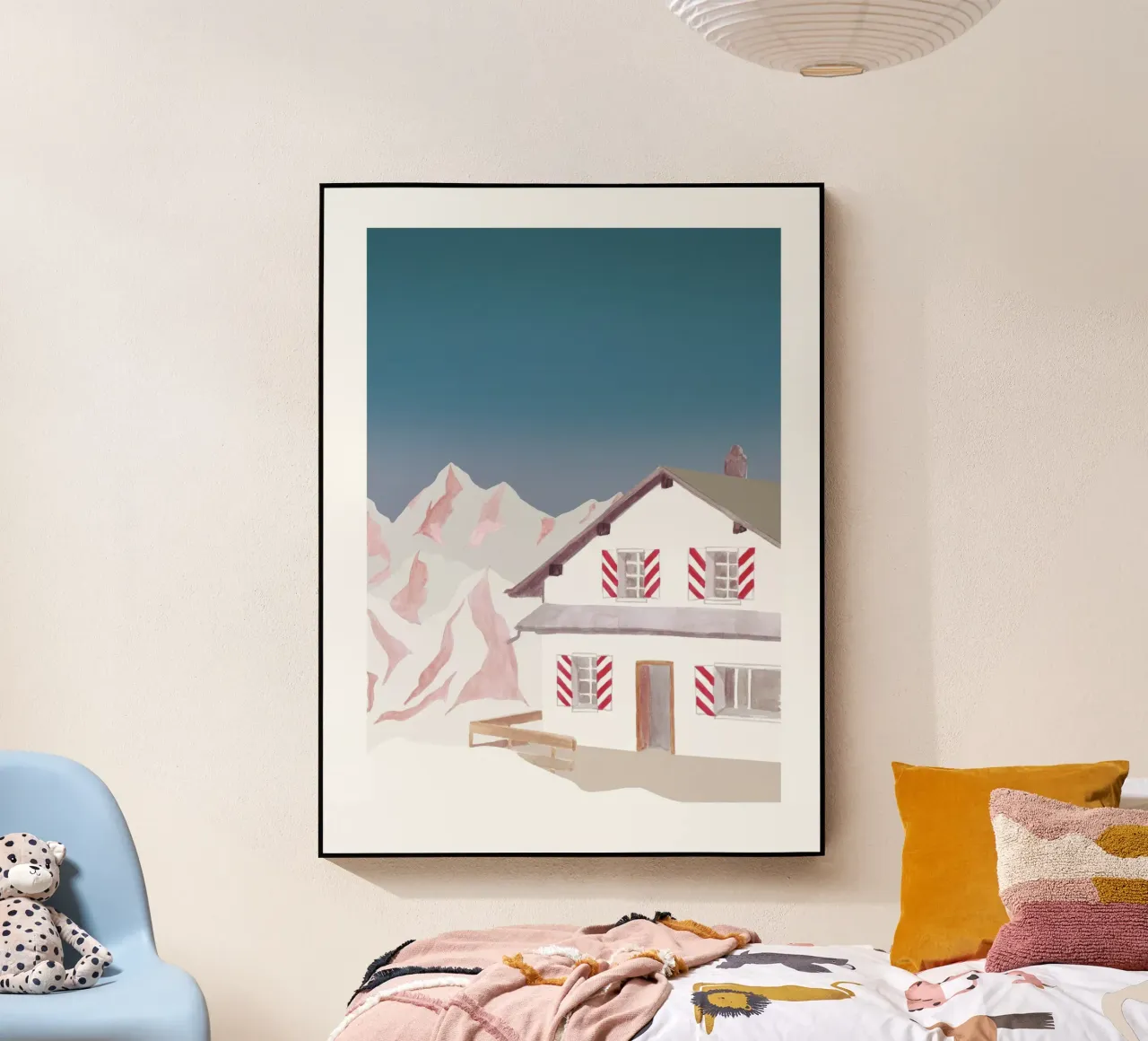 Berghütte plexiglass da mantika studio