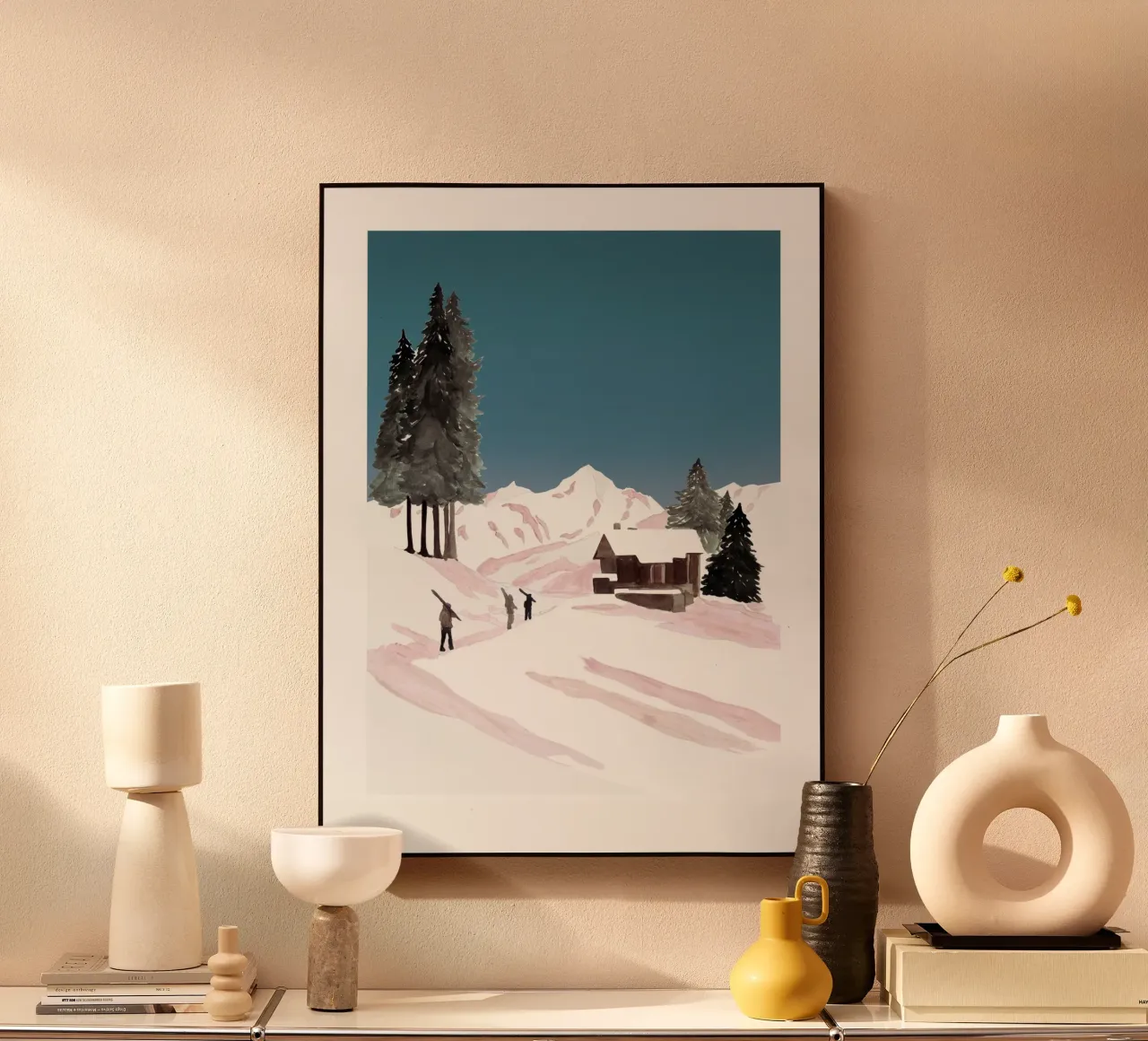 Hometime acrylic glass by mantika studio