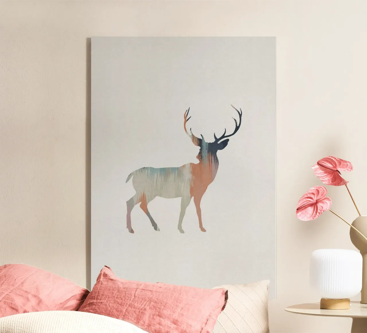 Cervo pastello plexiglass da Orara Studio