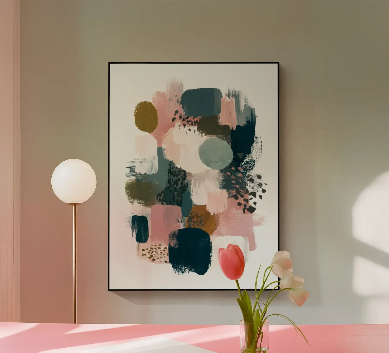 Textured Serenity plexiglass da Abstrakt Atelier