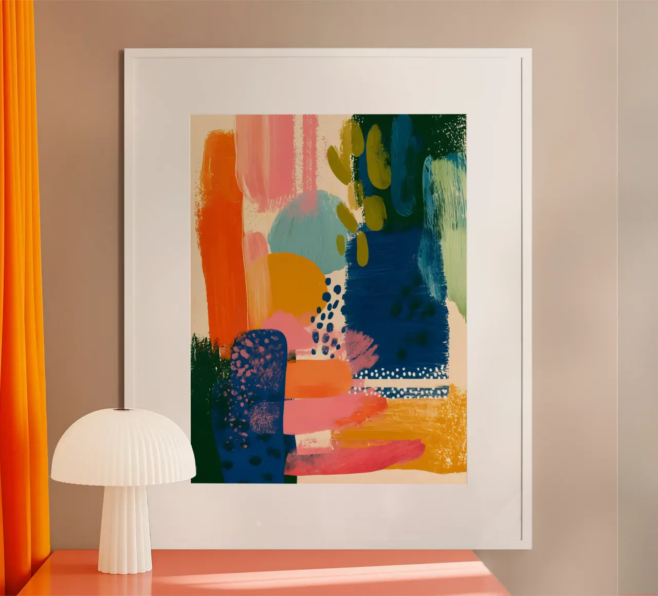 Vibrant Abstraction poster da Abstrakt Atelier