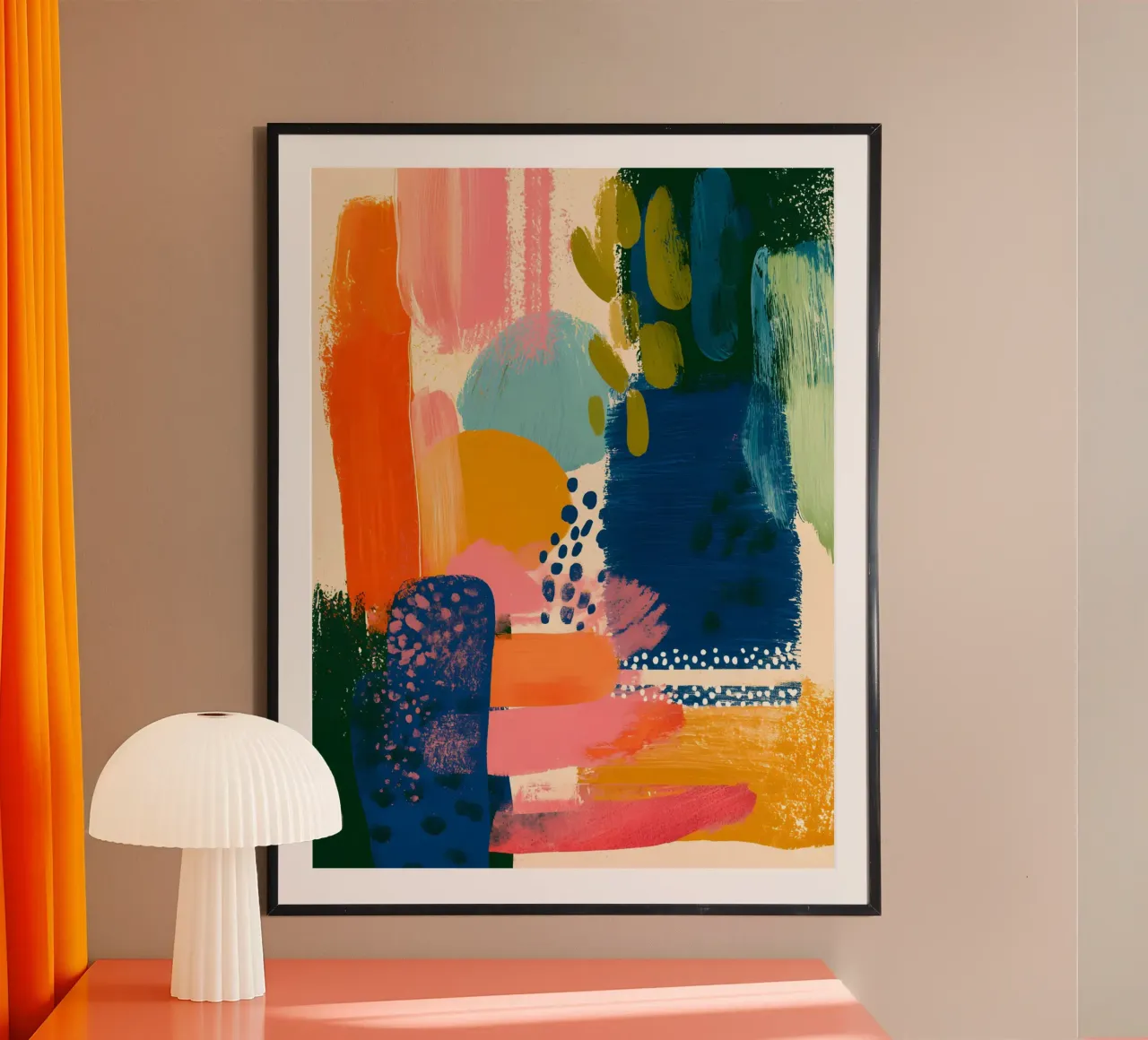 Vibrant Abstraction poster da Abstrakt Atelier
