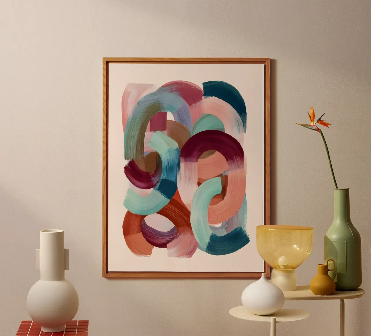 Flow State forex plate by Abstrakt Atelier