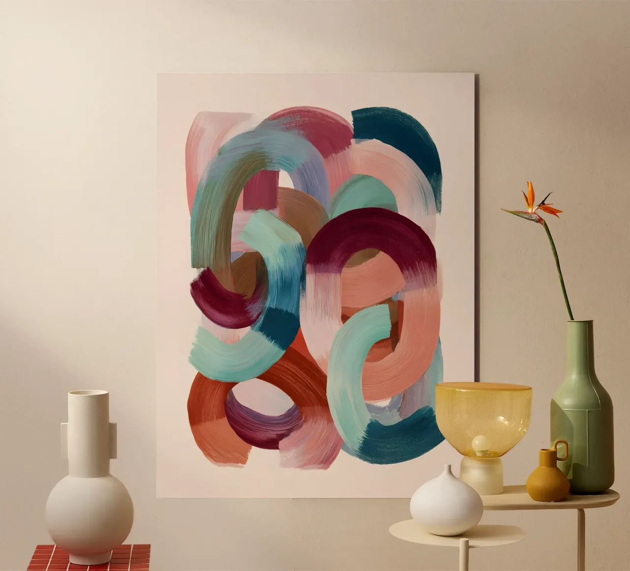 Flow State forex plate by Abstrakt Atelier