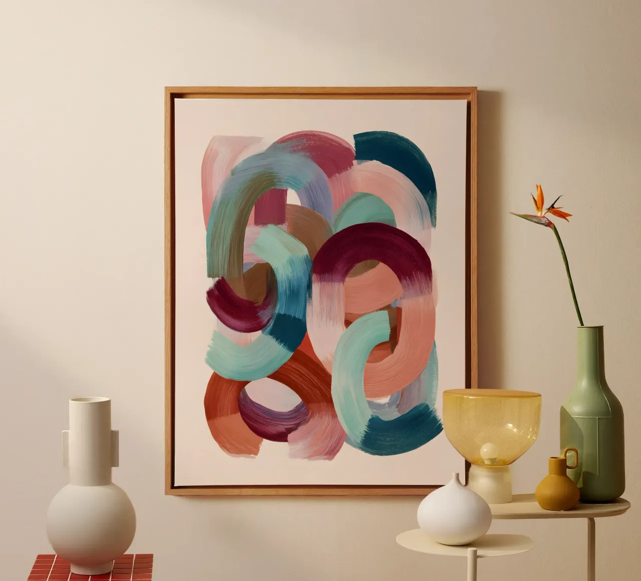 Flow State tela da Abstrakt Atelier