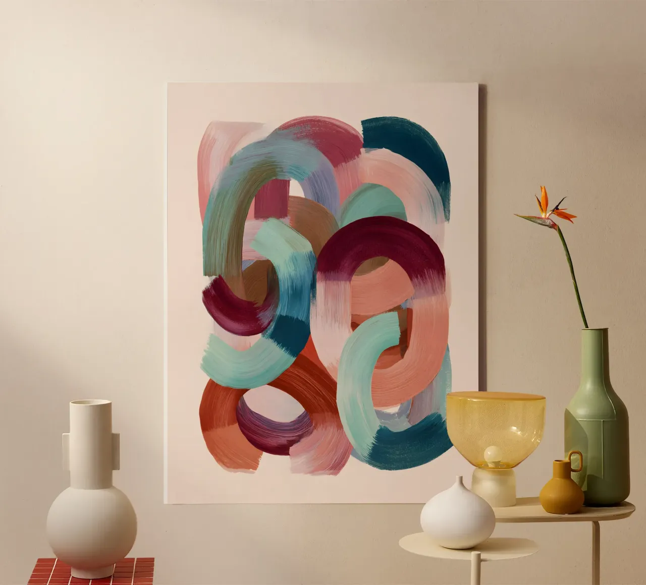 Flow State tela da Abstrakt Atelier