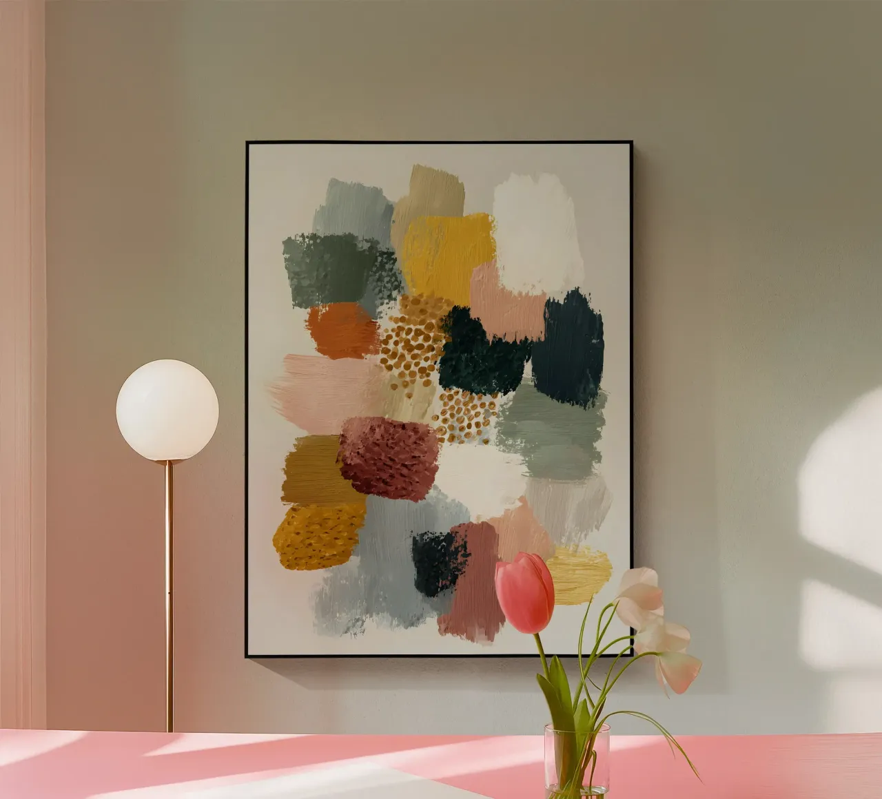 Modern Harmony acryl van Abstrakt Atelier