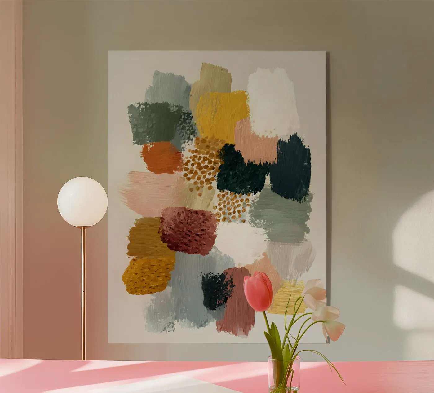 Modern Harmony plexiglass da Abstrakt Atelier