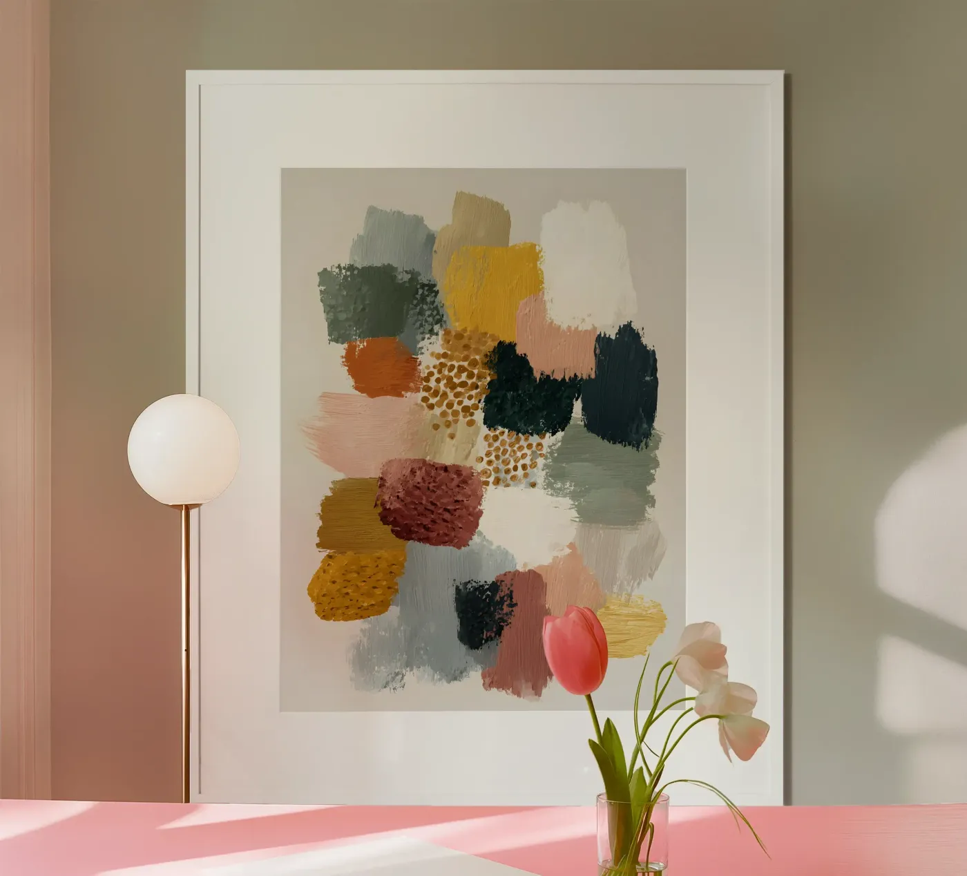Modern Harmony poster by Abstrakt Atelier
