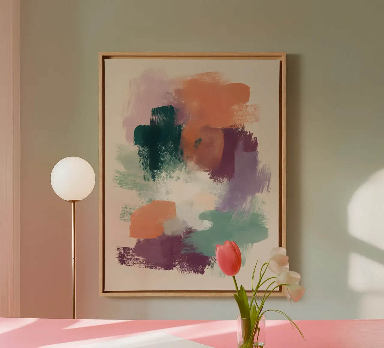 Soft Motion canvas by Abstrakt Atelier