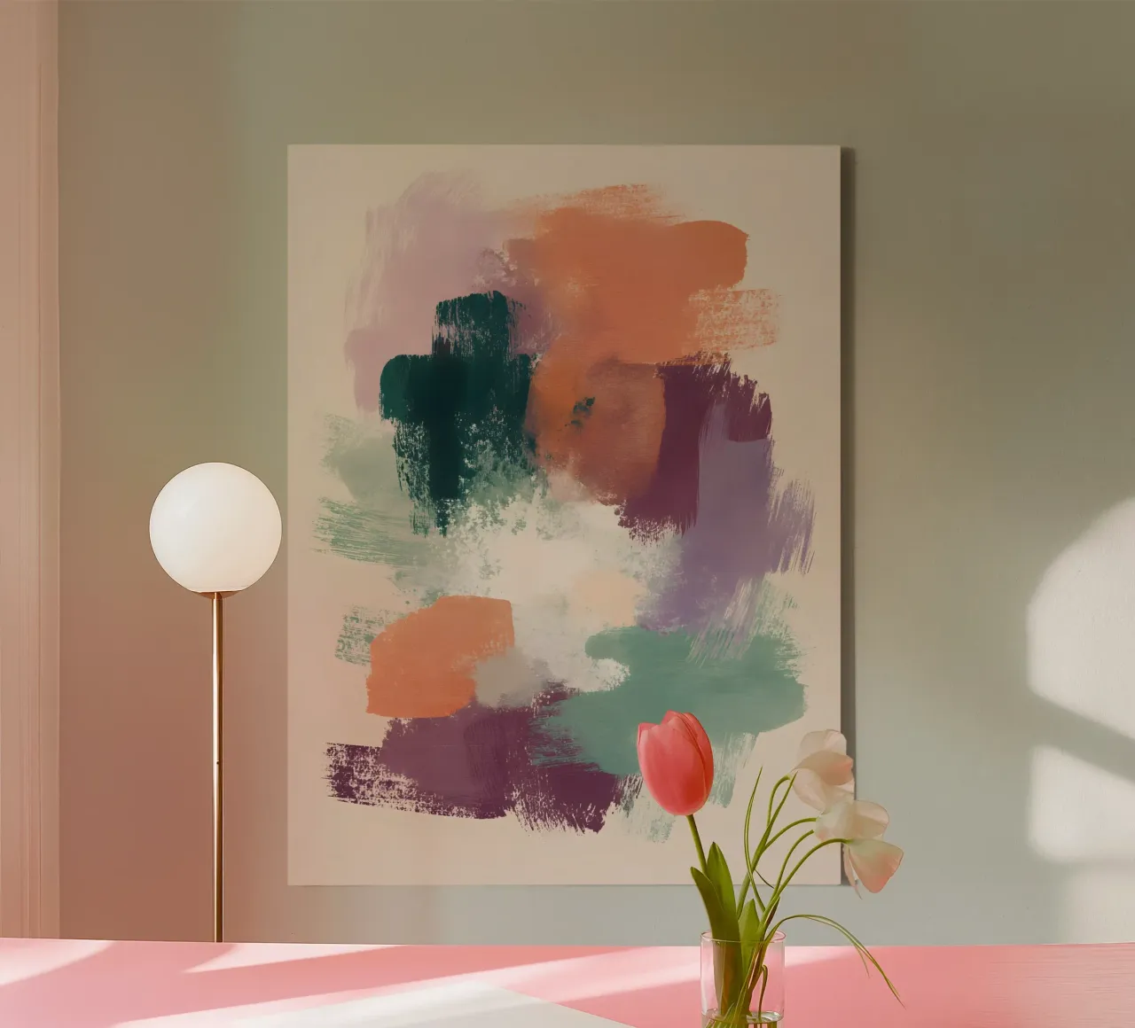 Soft Motion canvas by Abstrakt Atelier