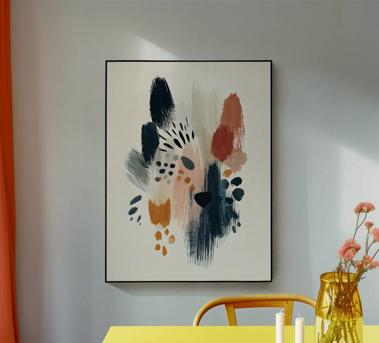 Midnight Brush plexiglass da Abstrakt Atelier