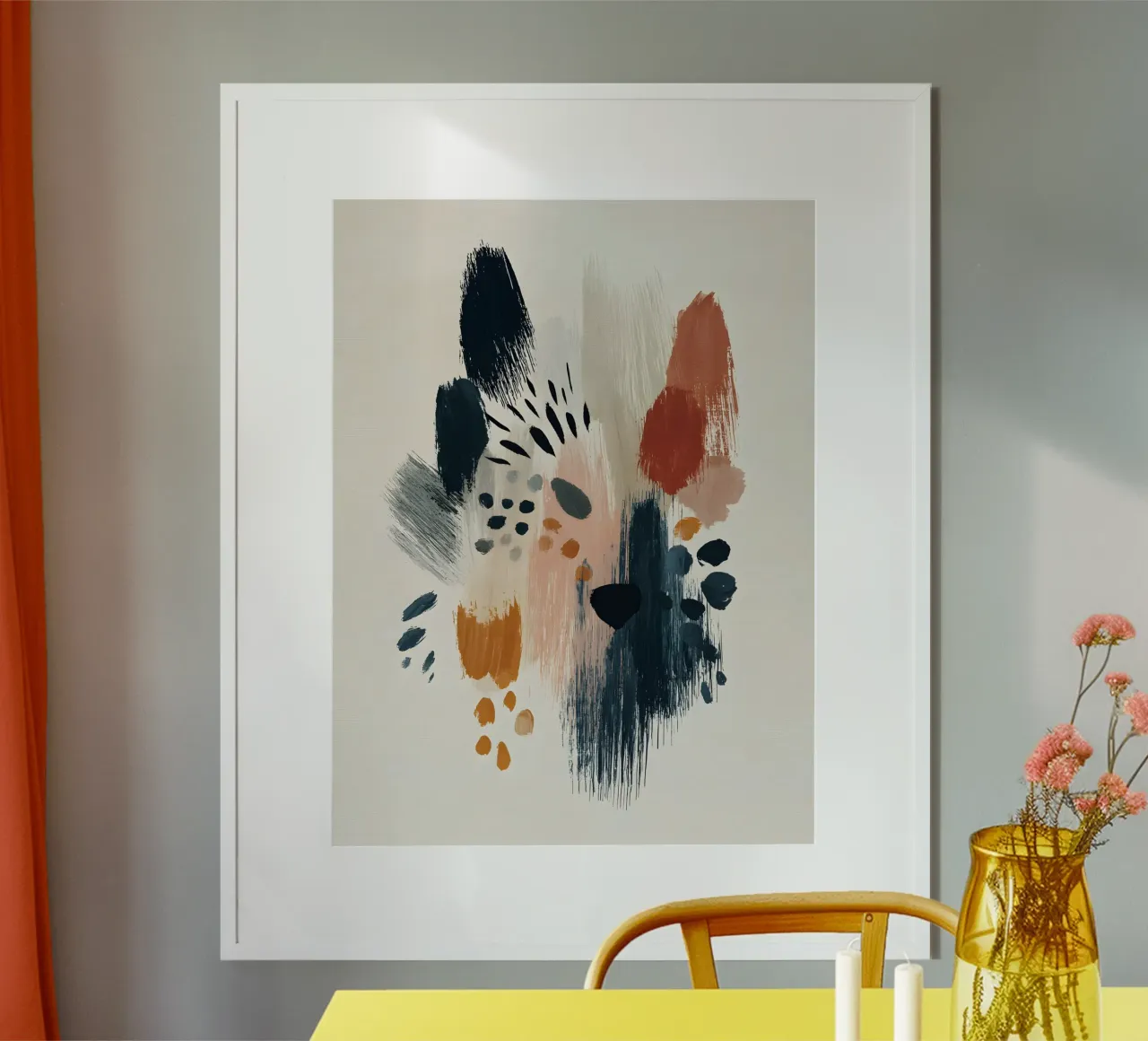 Midnight Brush poster da Abstrakt Atelier