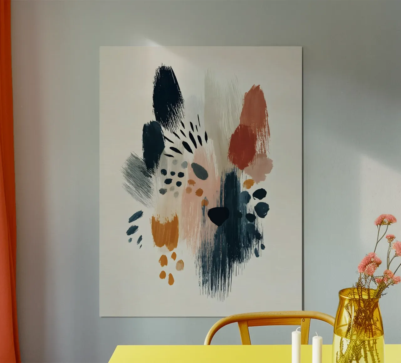 Midnight Brush poster da Abstrakt Atelier