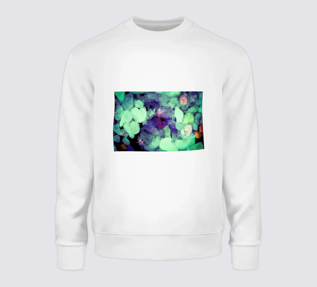 Green Ice sweatshirt by In Full Color