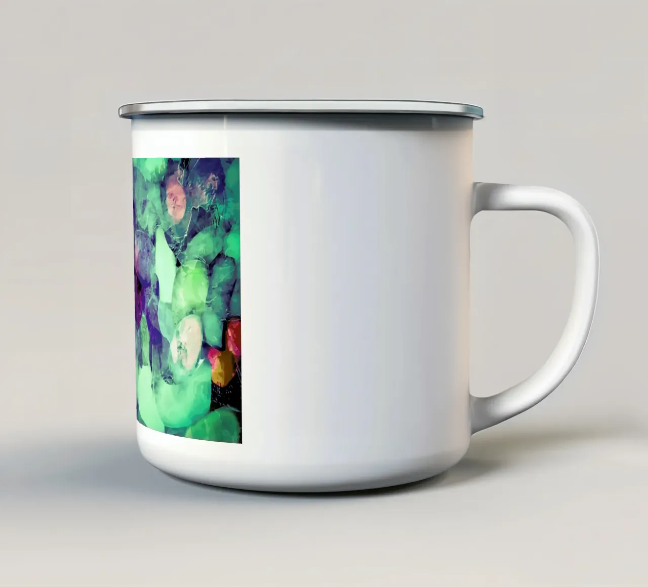 Green Ice tazza in smalto da In Full Color