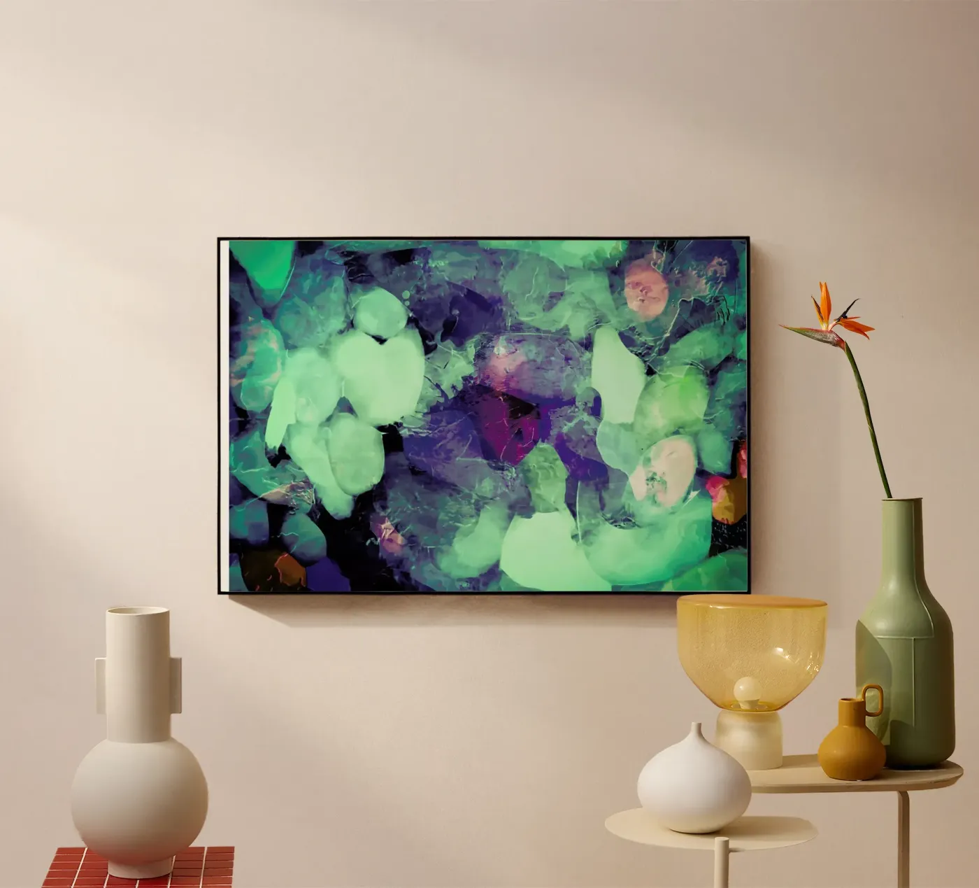 Green Ice acrylic glass by In Full Color