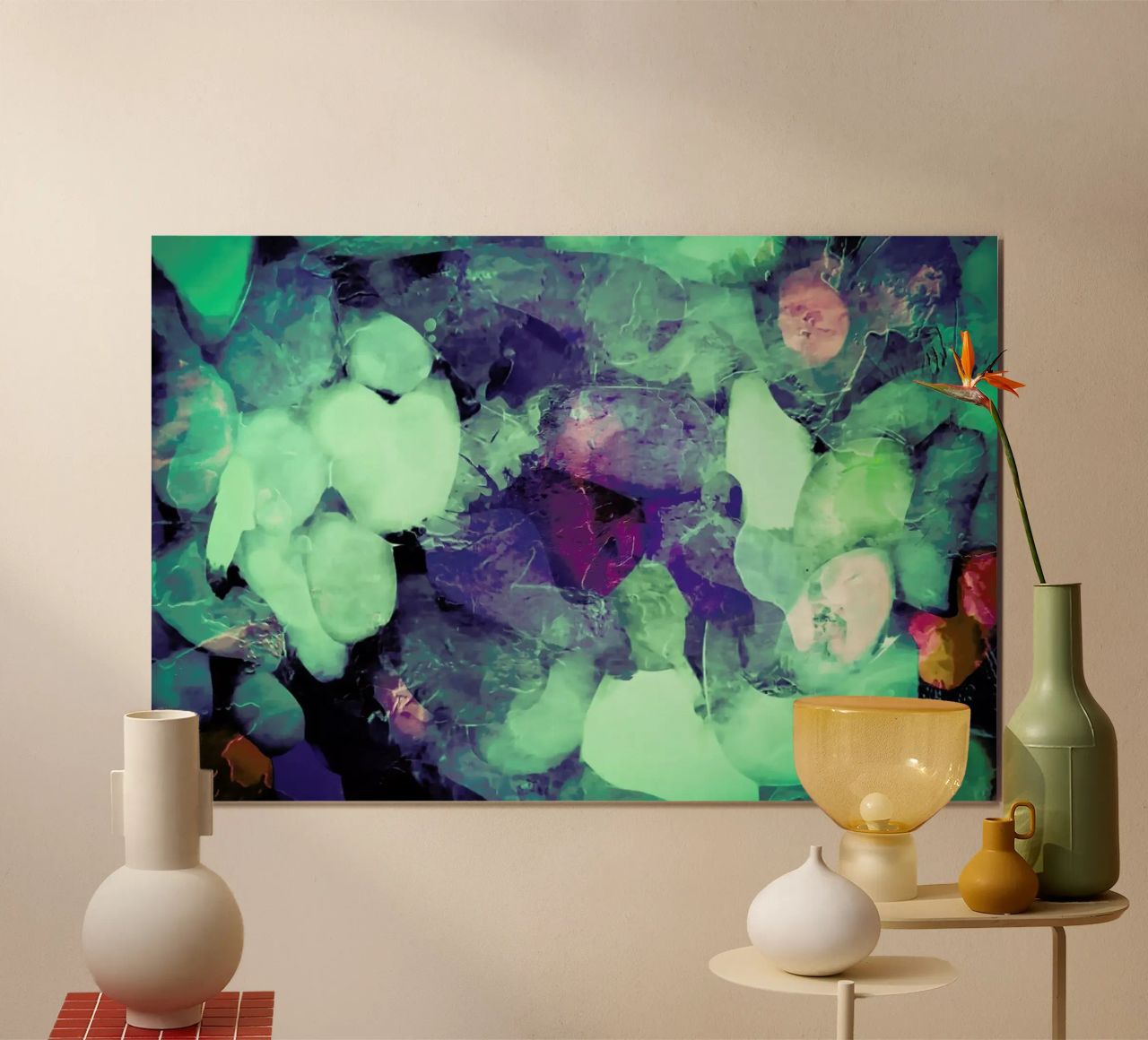 Green Ice poster by In Full Color