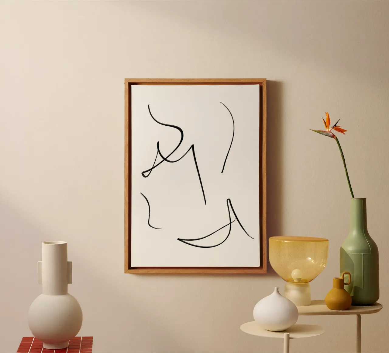 Smile Lines canvas by Studio B