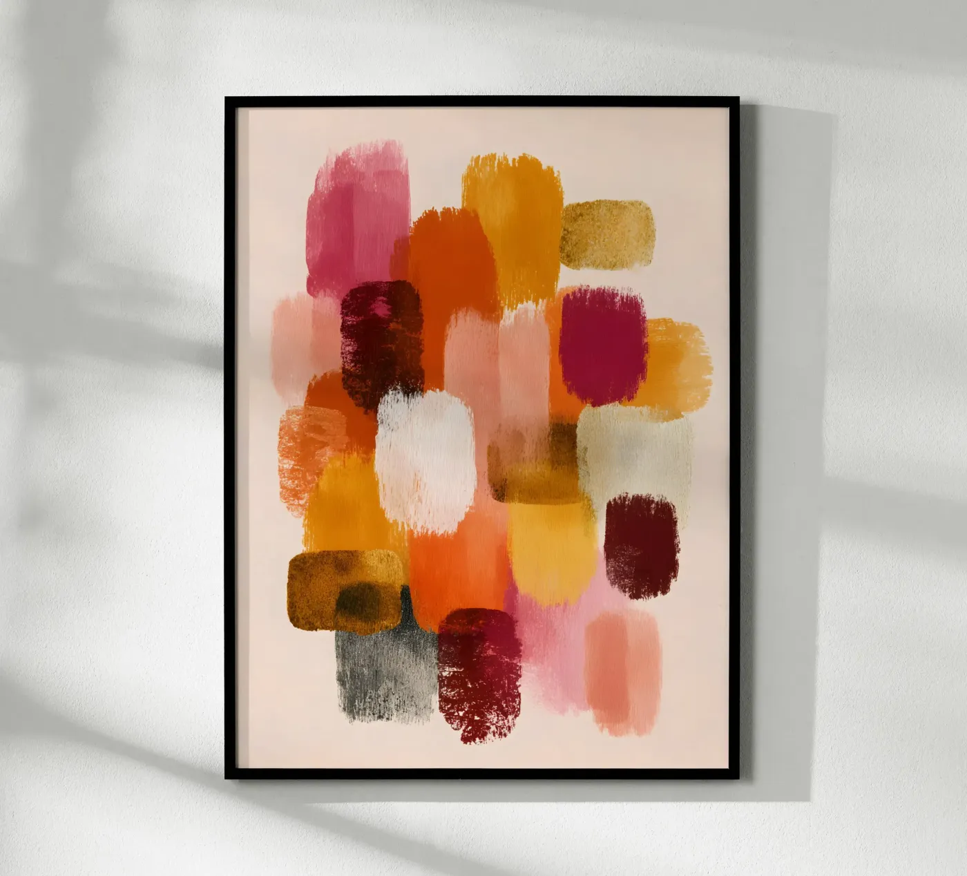 Amber Expression poster van Abstrakt Atelier