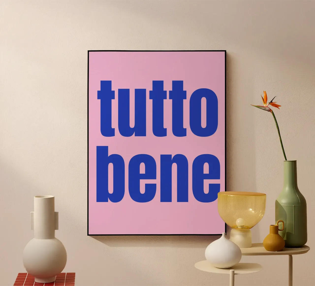 Tutto Bene plexiglass da They Call Me Juja