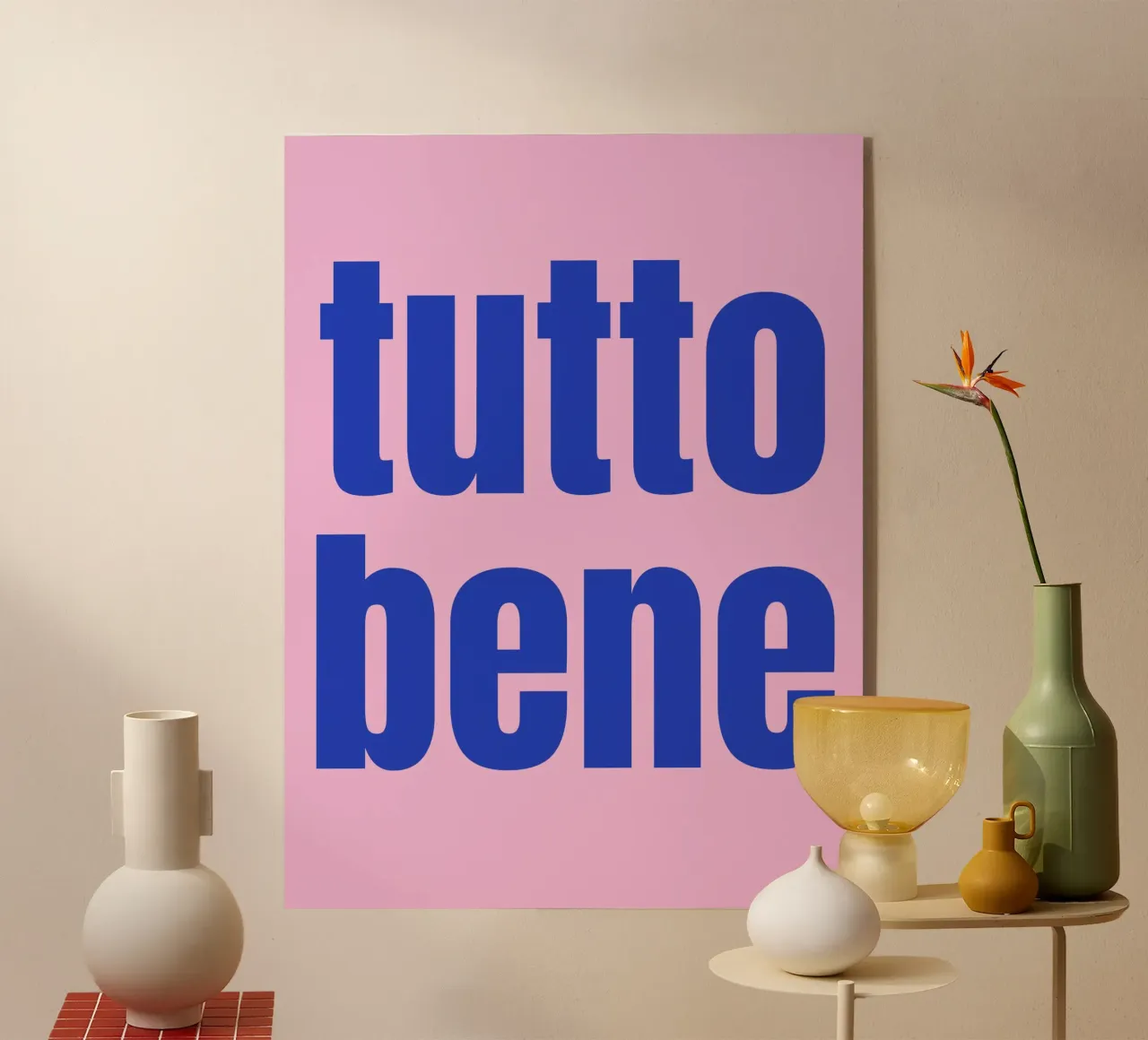 Tutto Bene plexiglass da They Call Me Juja