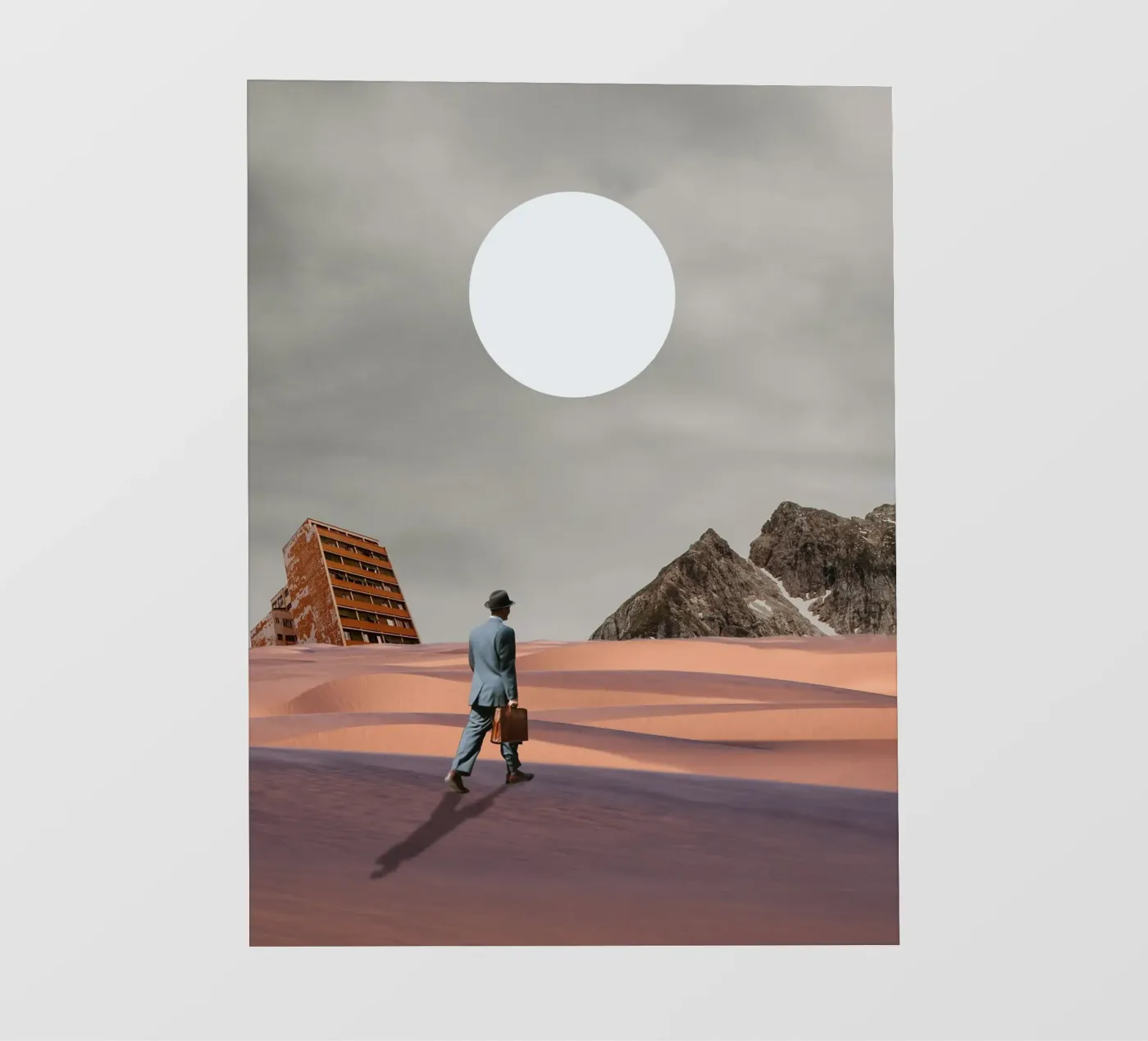 Desert fotobehang van Dapidoka