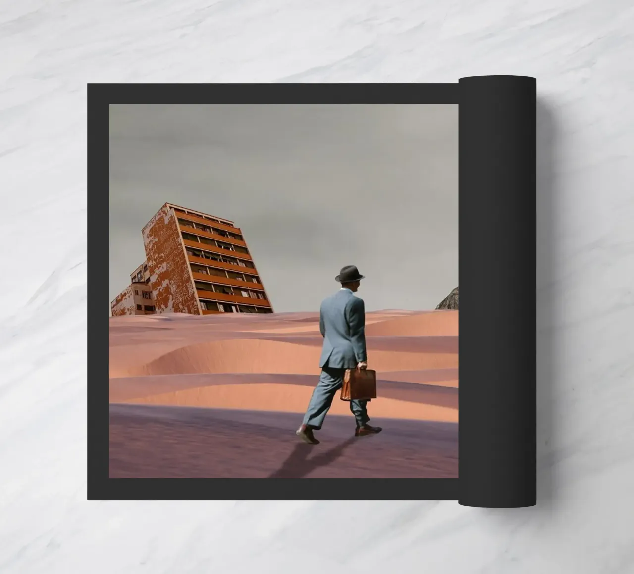 Woestijn deurmat van Dapidoka