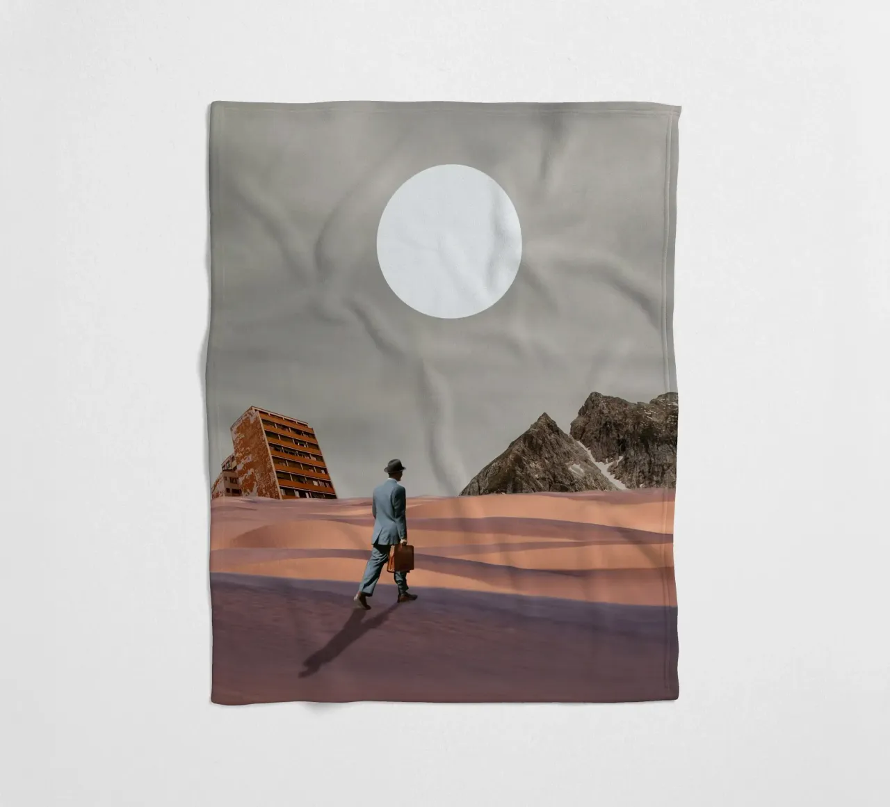 Woestijn fleecedeken van Dapidoka