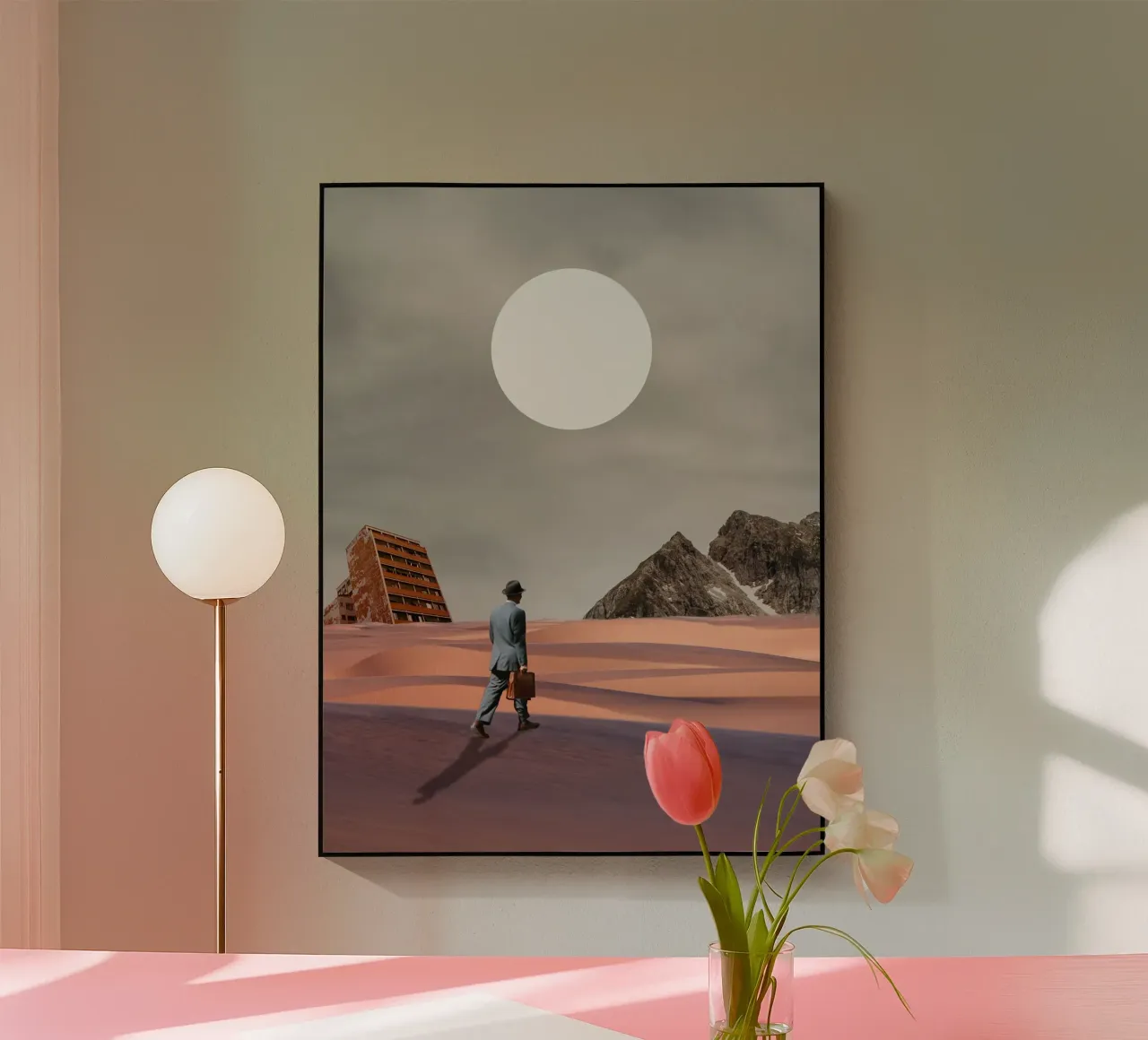 Wüste Acryl-Glas von Dapidoka