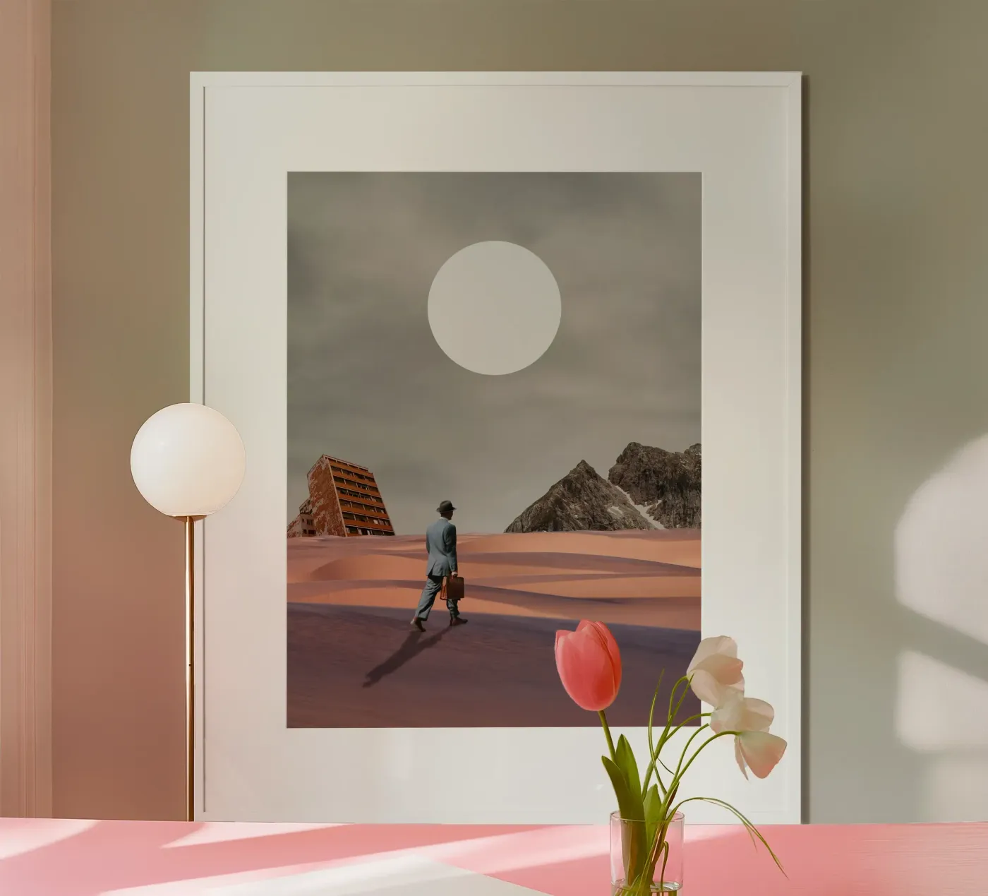 Desert poster by Dapidoka