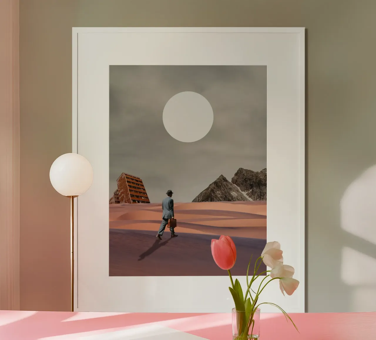 Woestijn poster van Dapidoka