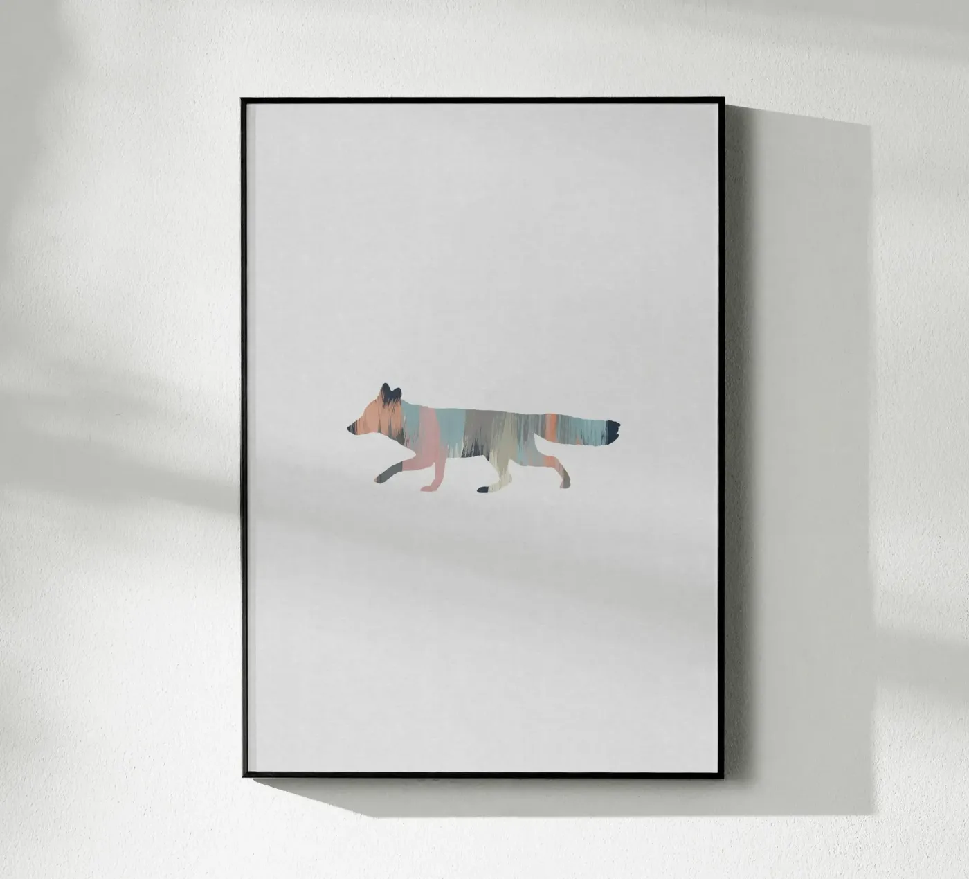 Volpe pastello plexiglass da Orara Studio